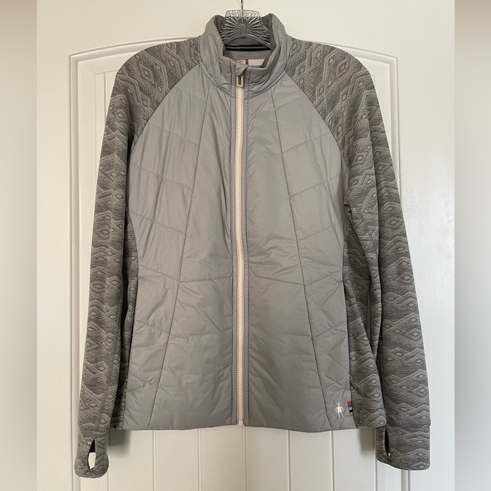Smartwool Gray Knit Jacket